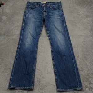 Big Star Jeans Mens 34x30 Blue Denim Union Straight Western Workwear Casual